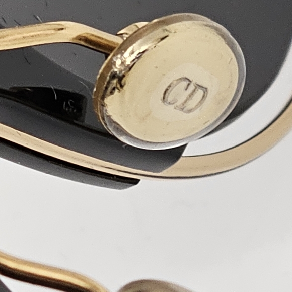 Dior Round Sunglasses Sideral 1 J63Y1 Black/Gold 53mm - Picture 9 of 17